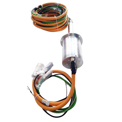 品質  Gold-Gold Customized High Frequency Voltage Slip Ring 工場