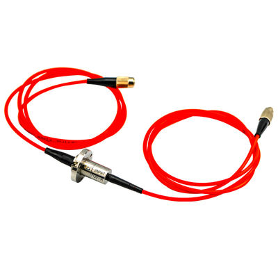 品質  Fiber Optic Rotary Joint IP68 Fiber Optic Slip Ring Rotary Joint With 2000 RPM Working Speeds, For Harsh Working Environments 工場